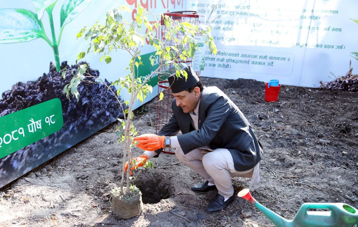 ग्लोबल आइएमई बैंकले बार्षिकोत्सवको अवसरमा १८ हजार बृक्षारोपण गर्ने