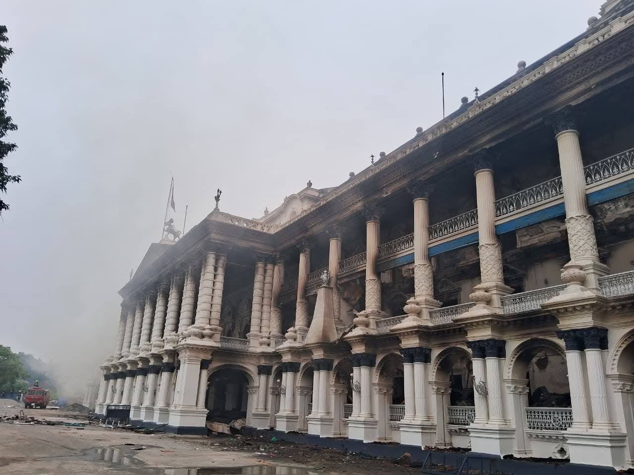 सिंहदरबारका मन्त्रालयमा भएको क्षति रुजु भएपछि मात्रै सरसफाइ र पुनःनिर्माण हुने