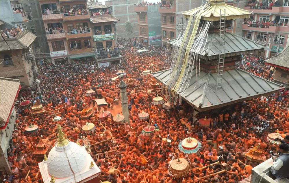 भक्तपुरको बिस्का: जात्रा सुरु