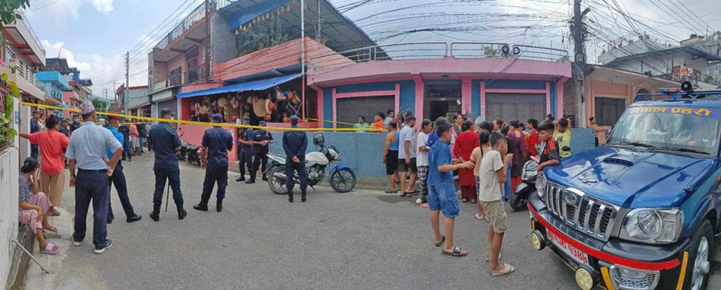 एकै परिवारका तीन जनाको हत्या