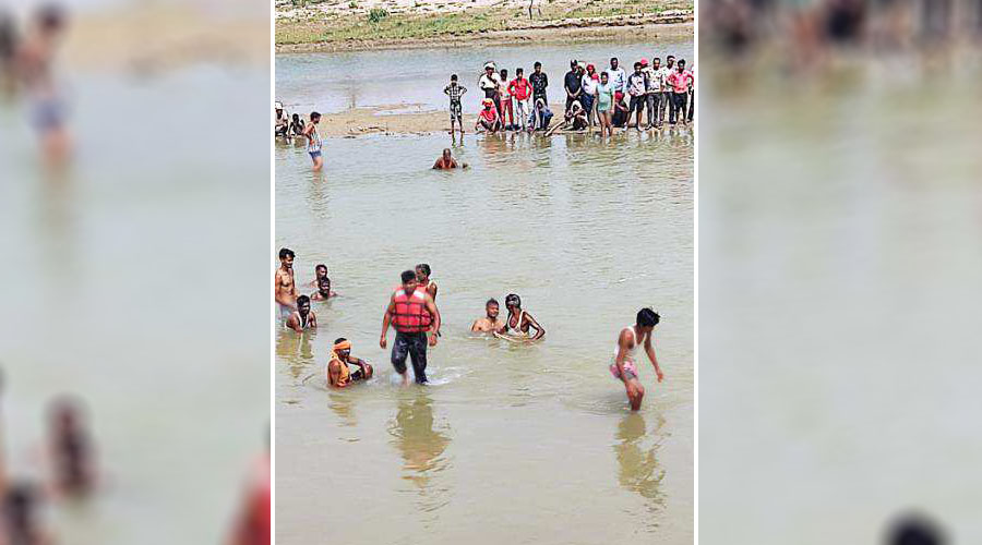 रुपन्देहीको दानव नदीमा ३ बालक बेपत्ता