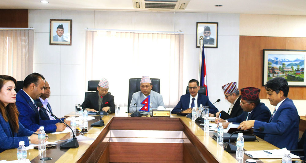 गैरआवासीय नेपालीसम्बन्धी कानुनको मस्यौदामाथि अन्तरक्रिया