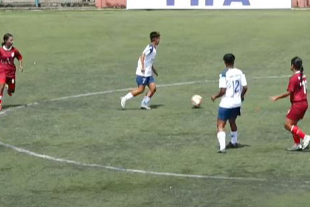 एन्फा महिला लिग फुटबलमा एपीएफ र त्रिभुवन आर्मीबीच प्रतिस्पर्धा हुँदै