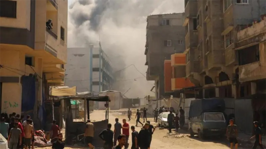 गाजा शहरमा इजरायलको आक्रमण तीव्र