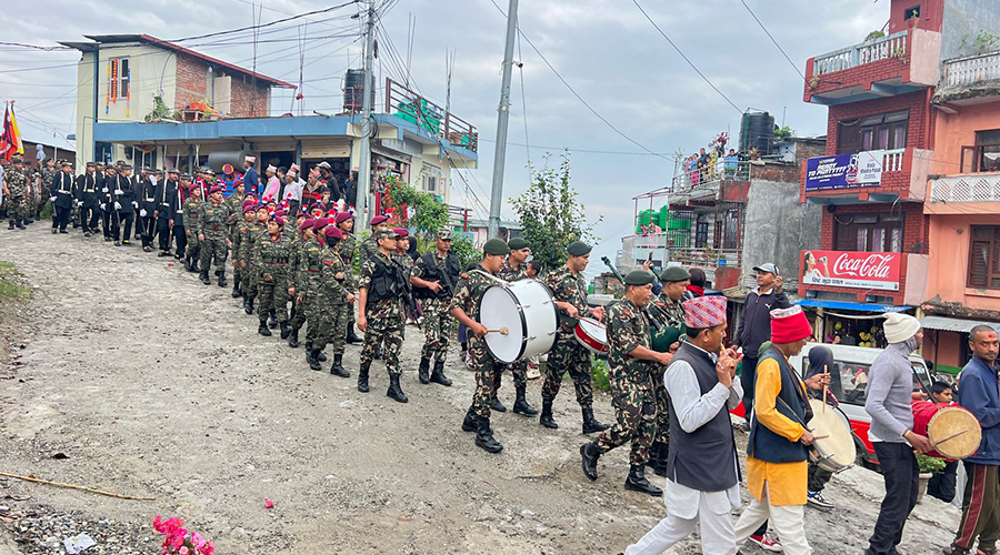 गोरखा–जीतगढी एकीकरण पदयात्रा सुरु
