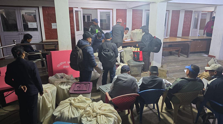 गोरखा २ मा मतगणना सुरु