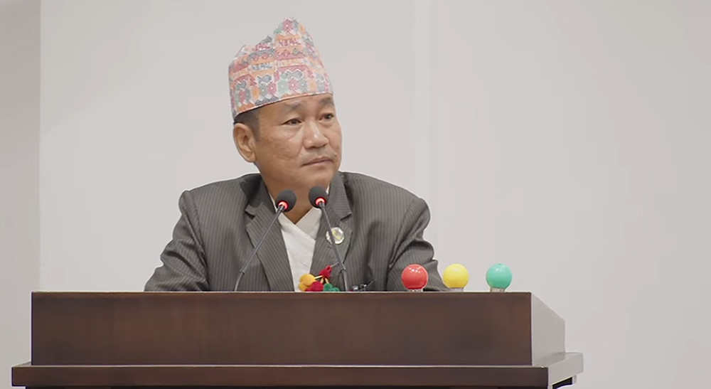 एमसीसी खारेज गर्न संसदमा हर्क साम्पाङको माग