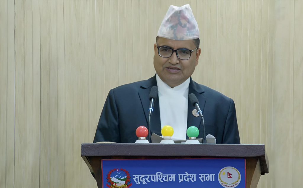 सुदूरपश्चिमका मुख्यमन्त्री भट्टले पाए विश्वासको मत