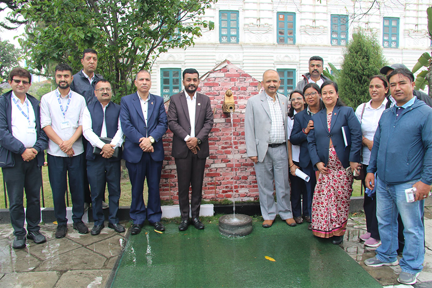 सिंहदरबारमा मेलम्चीको शुद्ध खानेपानी वितरण कार्यको शुभारम्भ