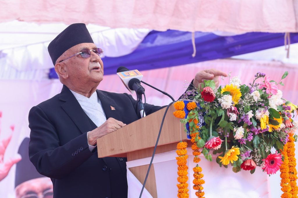 एमालेलाई सिध्याउँछु, केपी ओलीविनाको एमाले बनाउँछु भन्नेहरु सफल हुँदैनन् : प्रधानमन्त्री ओली