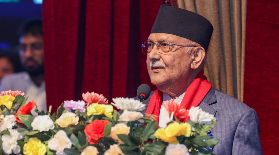 समृद्धिका लागि सकारात्मक सोच आवश्यक छ : प्रधानमन्त्री ओली