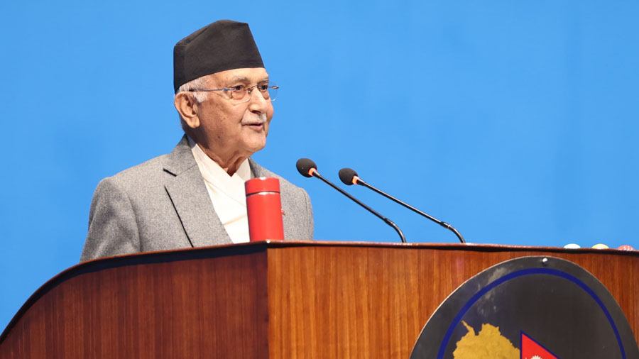 प्रधानमन्त्री ओलीले आज संसदमा विशेष सम्बोधन गर्ने