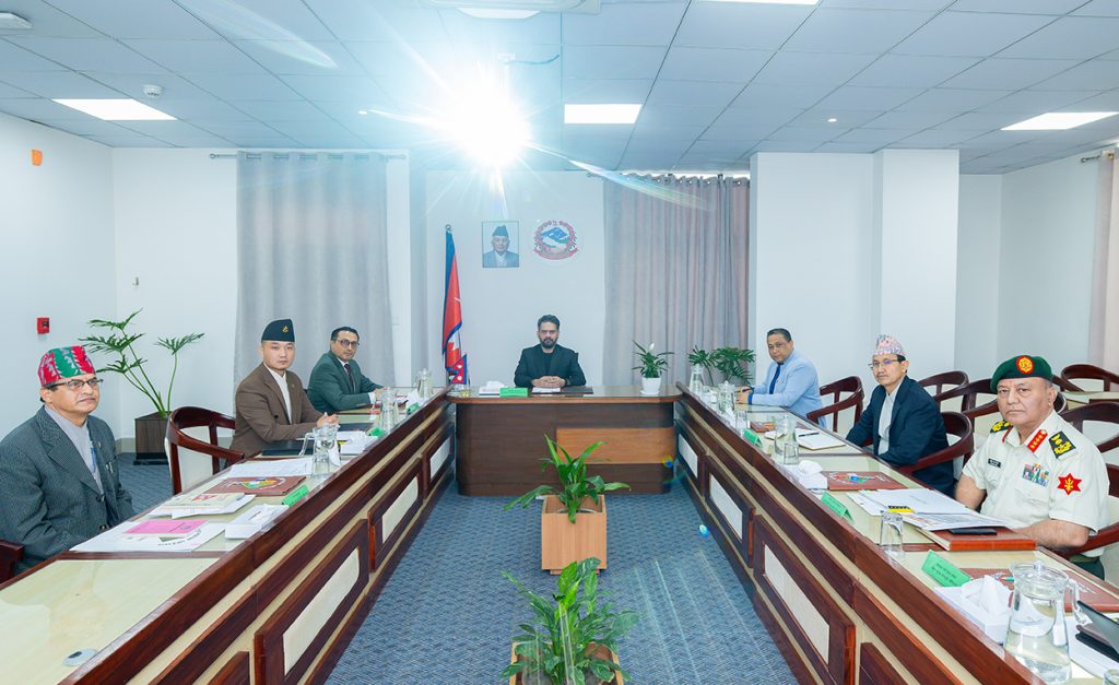 राष्ट्रिय सुरक्षा परिषद् बैठकमा सुनसरी घटनाको समीक्षा