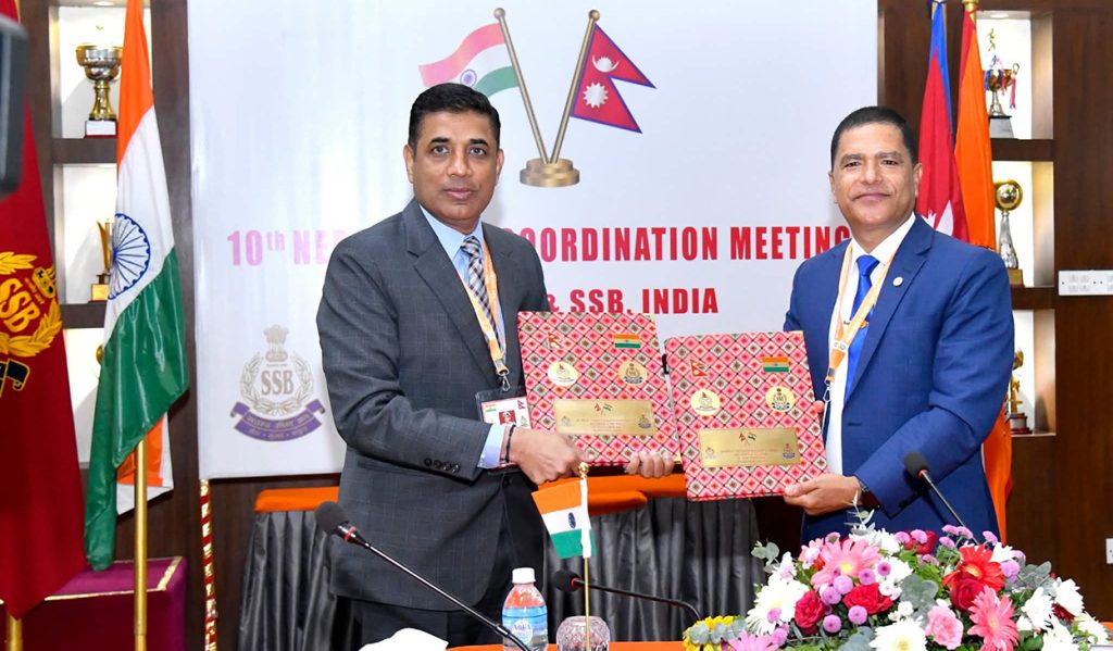 नेपाल-भारत समन्वय बैठक : सीमापार अपराध नियन्त्रण र सीमा सुरक्षामा द्विपक्षीय एकता