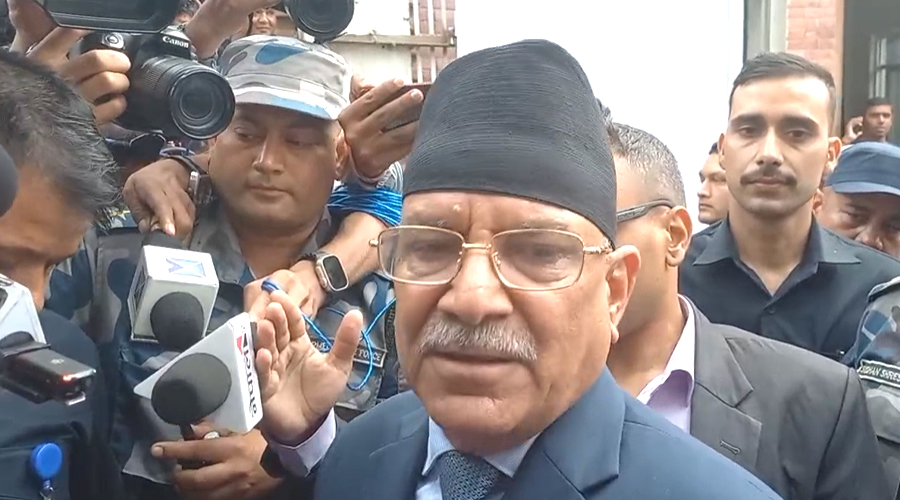 पार्टी काममा फर्किए प्रचण्ड