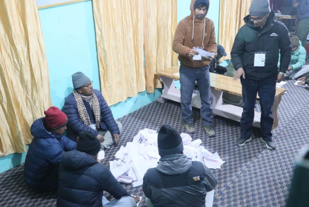 पुथाउत्तरगंगा गाउँपालिका उपाध्यक्षको मतगणना सुरु