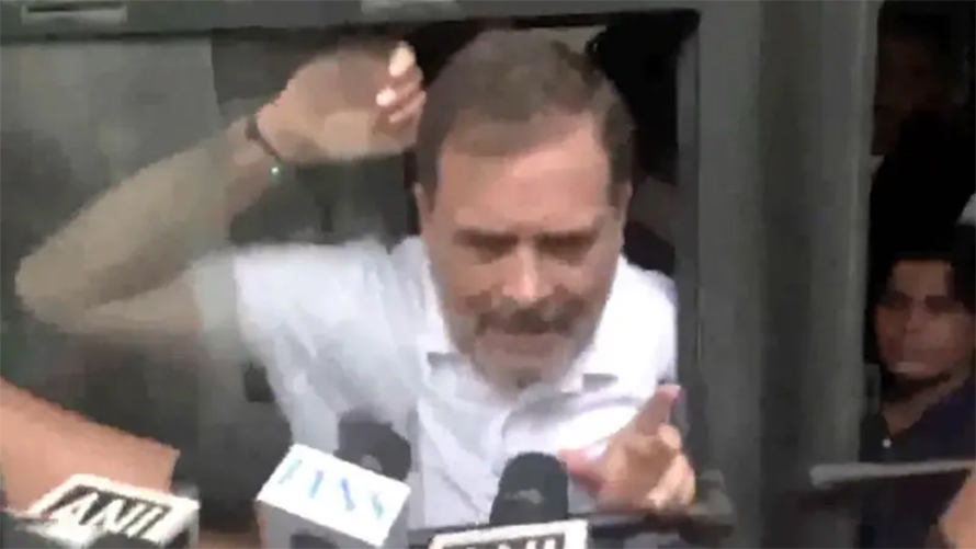 भारतमा विपक्षी सांसदहरूको प्रदर्शन, राहुल गान्धीसहितका नेता पक्राउ