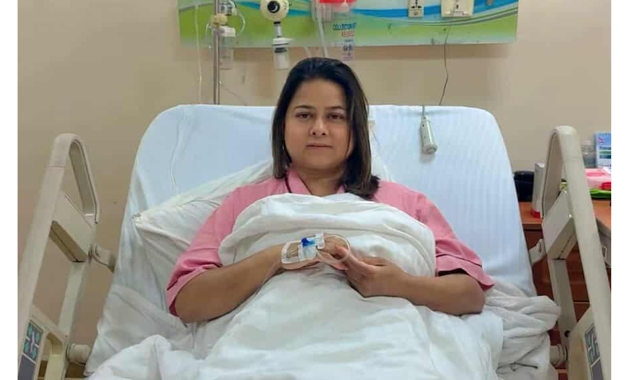 नाउपा अध्यक्ष रञ्जिता श्रेष्ठ अस्पताल भर्ना