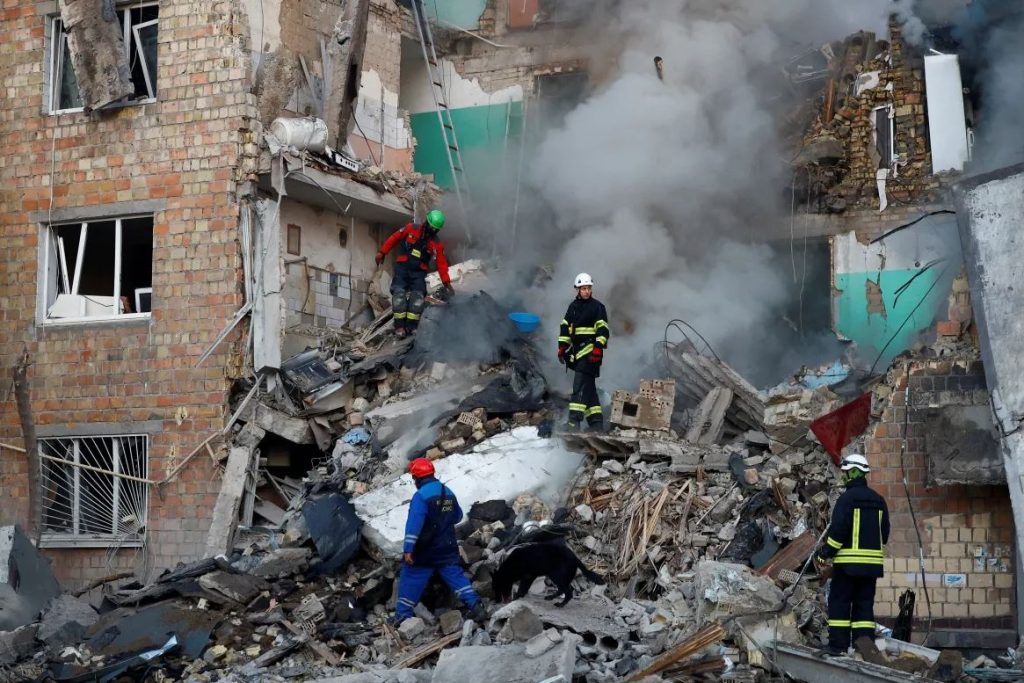 रूसले युक्रेनमा गर्‍यो ६०० ड्रोन प्रहार