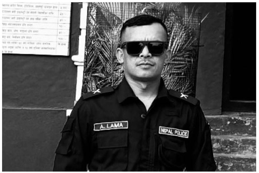 ट्रकको ठक्करबाट रामेछाप घर भएका इन्स्पेक्टर अभय लामाको निधन