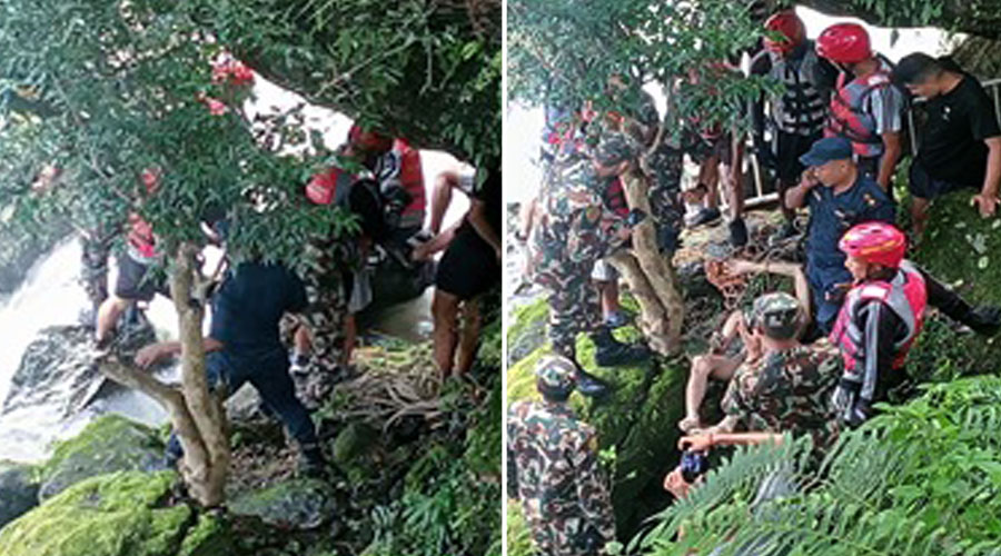 पौडी खेल्न बागमती नदीमा पसेका व्यक्ति मृत फेला