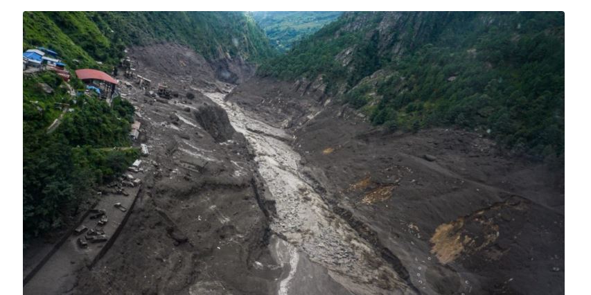 रसुवा बाढीमा परेकामध्ये १६५ जनाको शव फेला