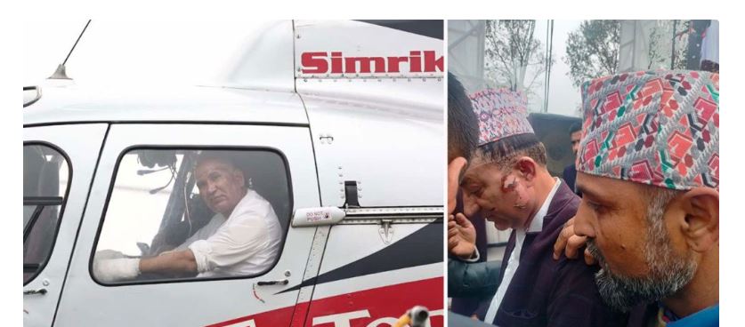 अर्थमन्त्री पौडेल र मेयर आचार्यलाई उपचारका लागि काठमाडौं ल्याइयो