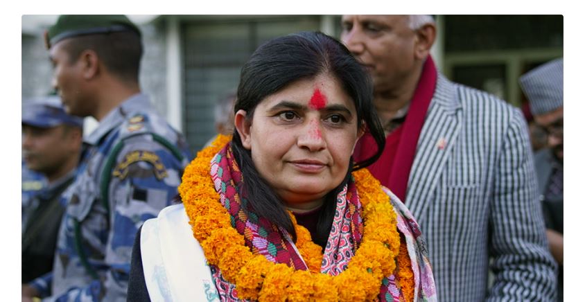 भगवती न्यौपाने सामान्य प्रशासन मन्त्री नियुक्त