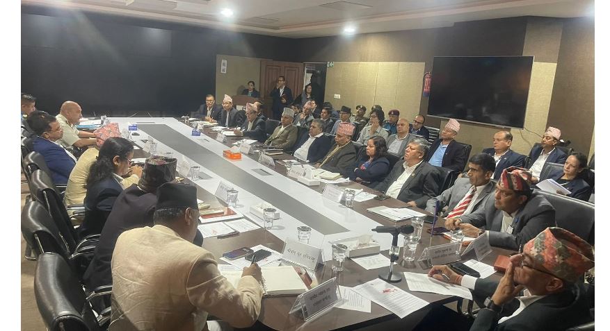 राष्ट्रिय विपद् जोखिम न्यूनीकरण कार्यकारी समितिको बैठक जारी