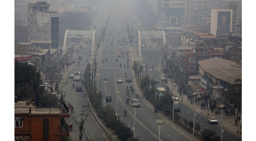 काठमाडौंको तापक्रम आज यस वर्षकै कम