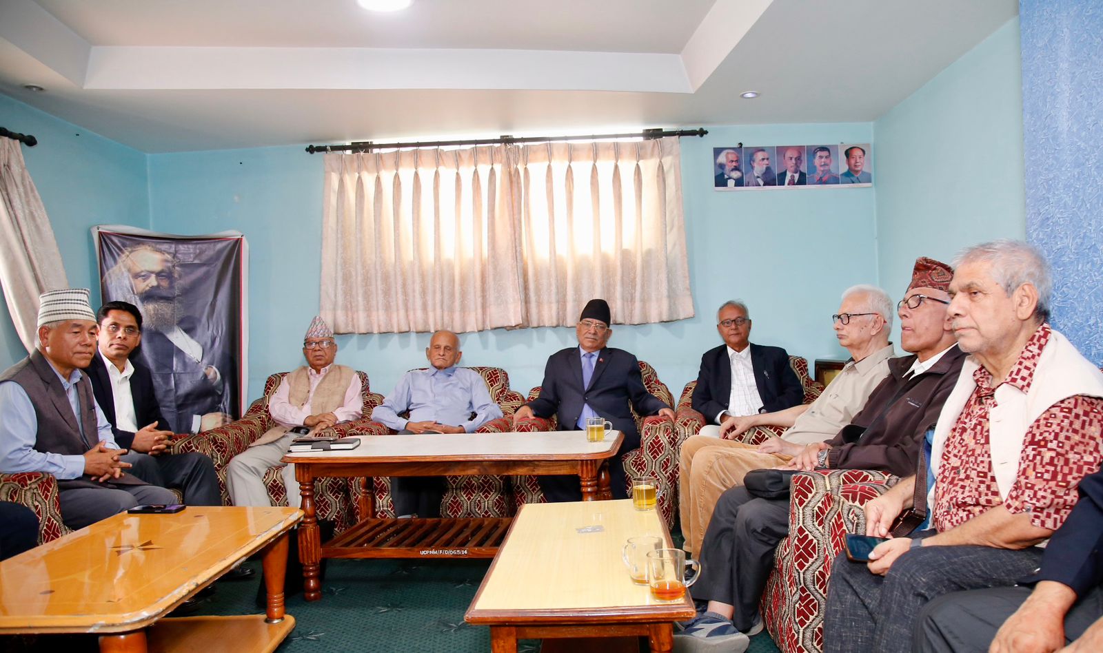 माओवादी केन्द्र लगायत पाँच कम्युनिस्ट पार्टीहरूले इजरायली हस्तक्षेपविरुद्ध साझा कार्यक्रम गर्ने