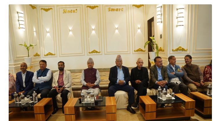 कांग्रेस संस्थापनइतर समूहको बैठक सुरु