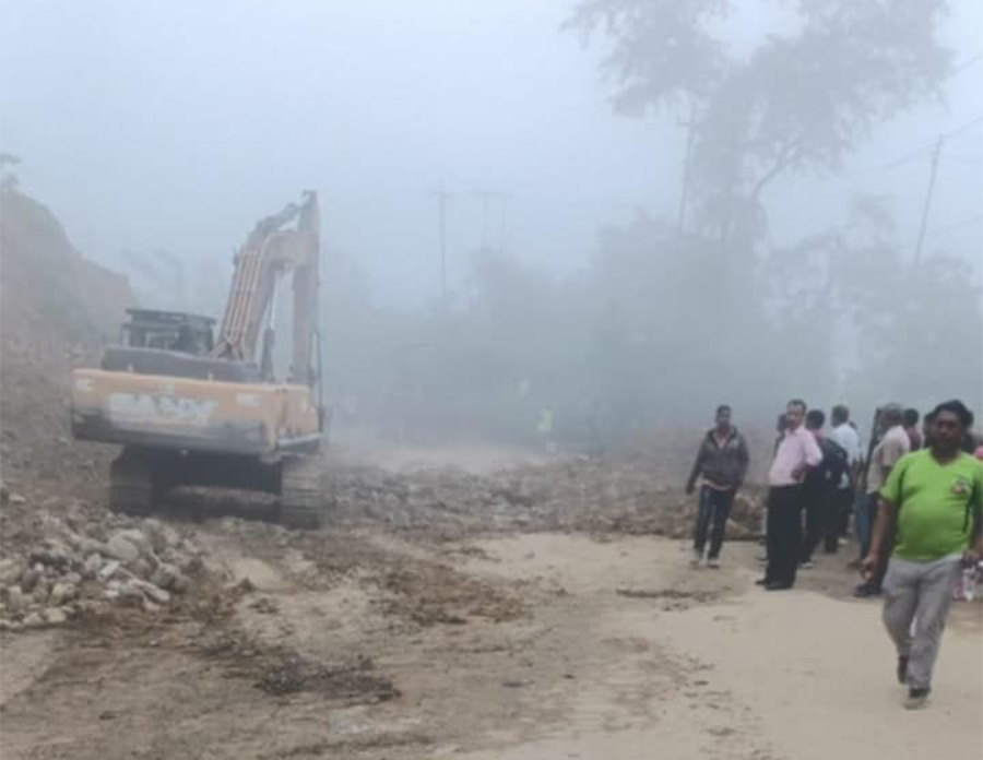 बर्दघाट–दाउन्ने सडकखण्ड आज रातभरि नै पूर्ण रूपमा बन्द गरिने