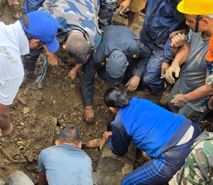 बाजुरामा पहिरोमा परि बेपत्ता भएकी प्रतीक्षा थापा मृत भेटिए