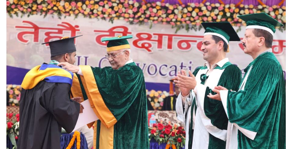 विपी कोइराला स्वास्थ्य विज्ञान प्रतिष्ठानका ६५७ विद्यार्थी दीक्षित