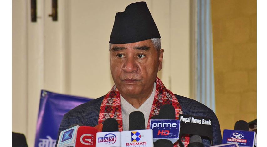 सरकारको सय दिन सन्तोषजनक : देउवा