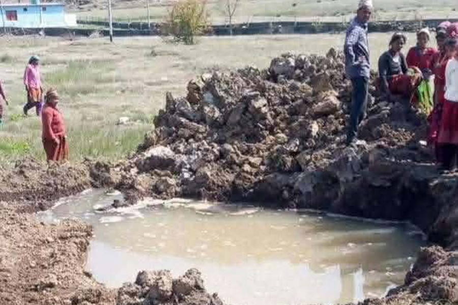 शौचालय बनाउन खनेको खाल्डोको पानीमा डुबेर २ बालबालिकाको मृत्यु