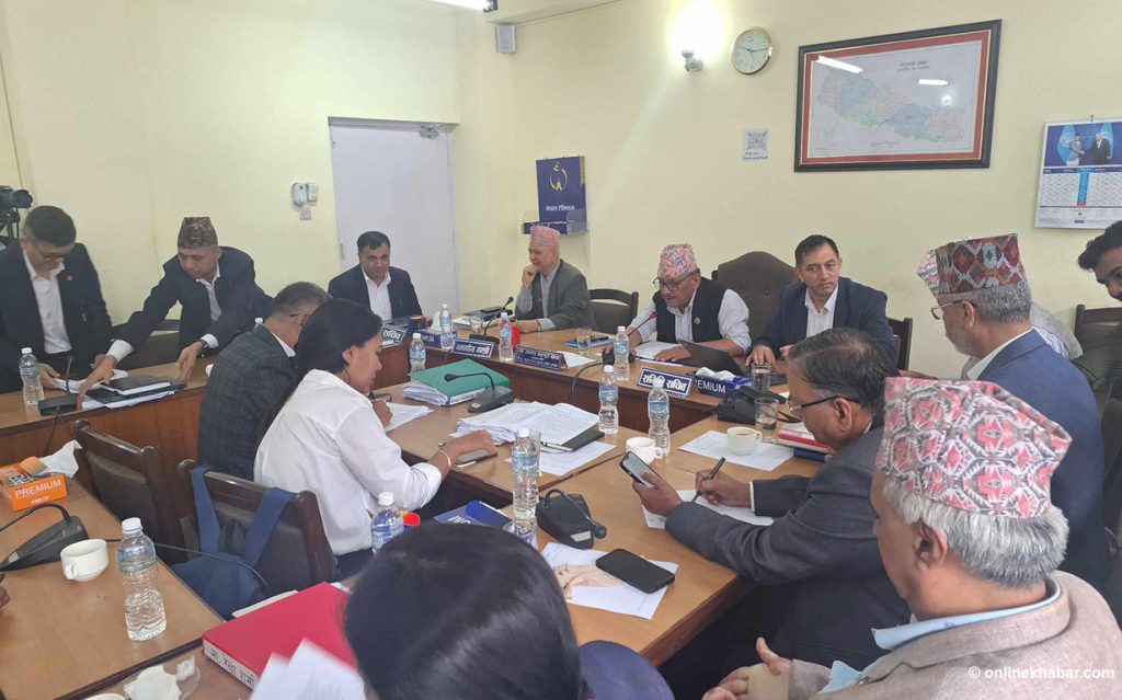 सिंहदरबारमा शिक्षा समितिको बैठक जारी