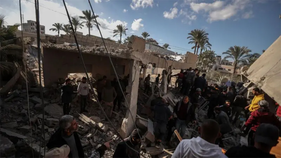 गाजामा गरेको हवाई हमलामा मेयरसहित २२ प्यालेस्टिनीको मृत्यु