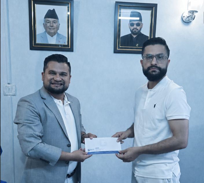 बाढी प्रभावित विद्यार्थी र विद्यालयका लागि ग्रेस इन्टरनेसनलको २५ लाख सहयोग