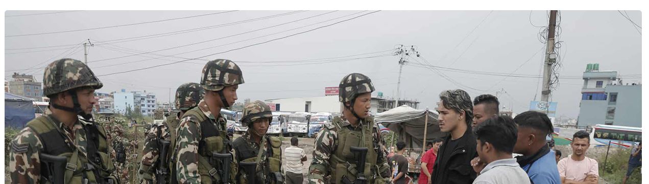 सेनाले भन्यो– अनधिकृत हातहतियार बुझाउनू