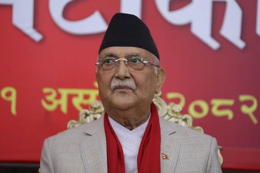 फेसबुकले होइन, केन्द्रीय कमिटीले भन्यो भने हट्छु : ओली