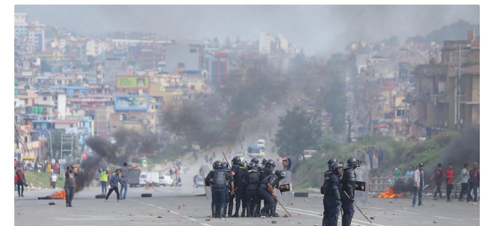 काठमाडौँको कलङ्कीमा गोली चल्यो, चारजना घाइते