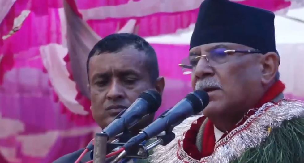 गिरिबन्दु, यति ओन्नी, वाइडबडी खरिदमा गरिएको भ्रष्टाचार यसै छोडिन्न : प्रचण्ड