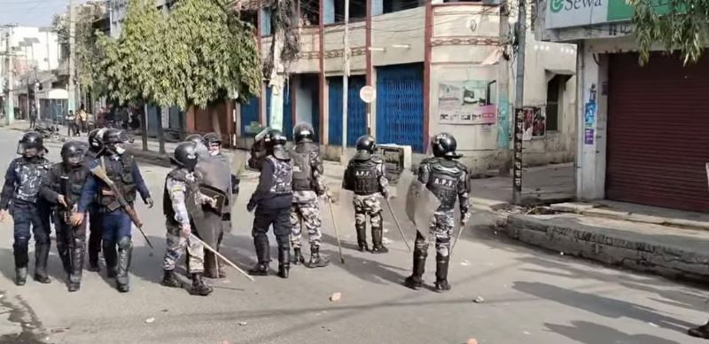 वीरगन्जमा कर्फ्यु आदेश आज दिउँसो १ बजेसम्म थप