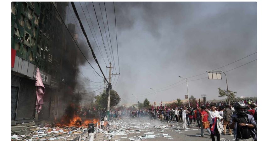 तीनकुने क्षेत्रमा केहीबेरमा कर्फ्यु लाग्दै