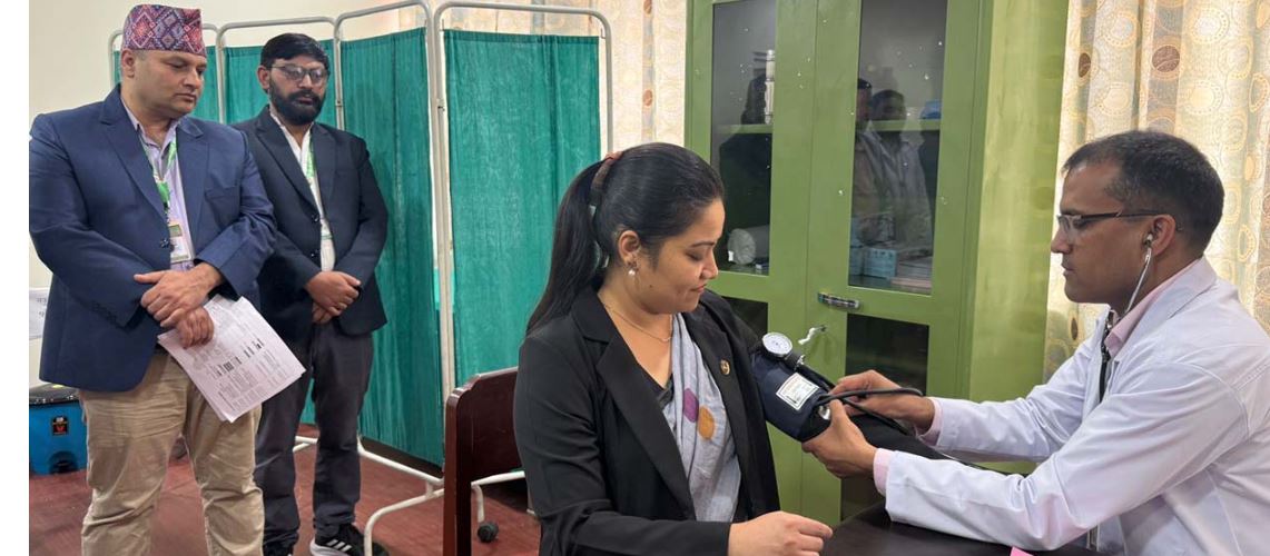 अब देखि निजामती कर्मचारीको स्वास्थ्य जाँच सिंहदरबारमै