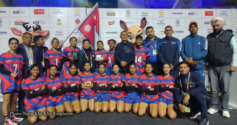 खो खो विश्वकपमा युगान्डालाई हराउँदै नेपाली महिला टोली फाइनलमा