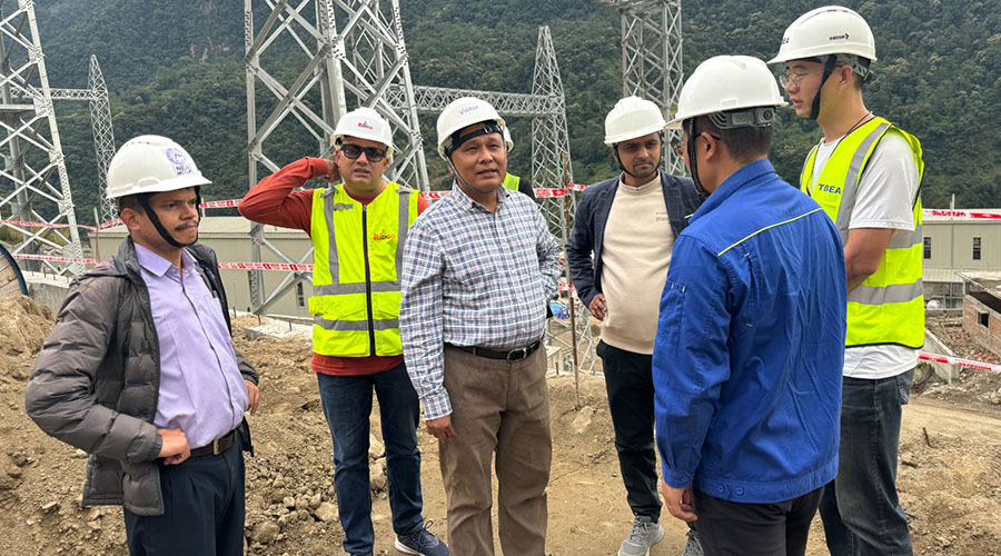 २२० केभी खुदी सबस्टेसन निर्माण अन्तिम चरणमा