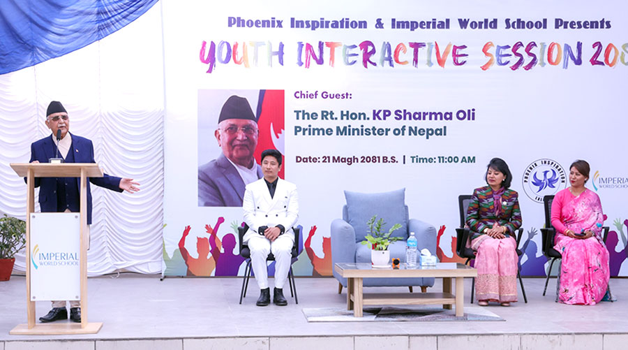 समृद्ध नेपाल, सुखी नेपाली नै मेरो ठूलो सपना : प्रधानमन्त्री ओली